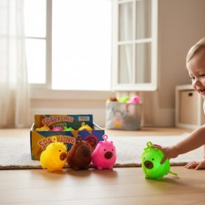 Capibara Amansa Loco Con Luces