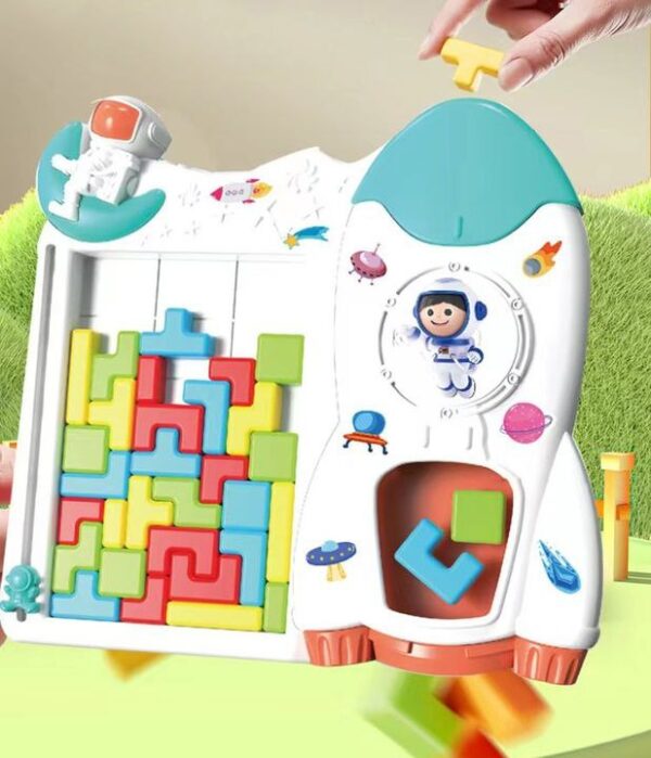 Juego Tetris 3D del Espacio