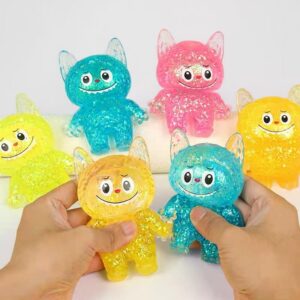 Squishy Transparente de Labubu