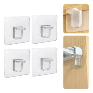 Soporte Plástico Para Estantes x 4 piezas