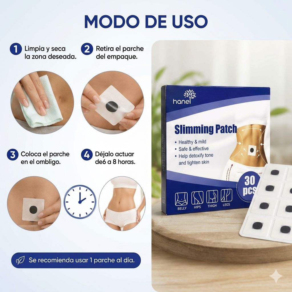 Parches quema grasa x30 pcs. - Imagen 2