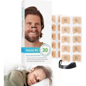 Dilatador Nasal Magnético Antirronquidos x 30 pcs.