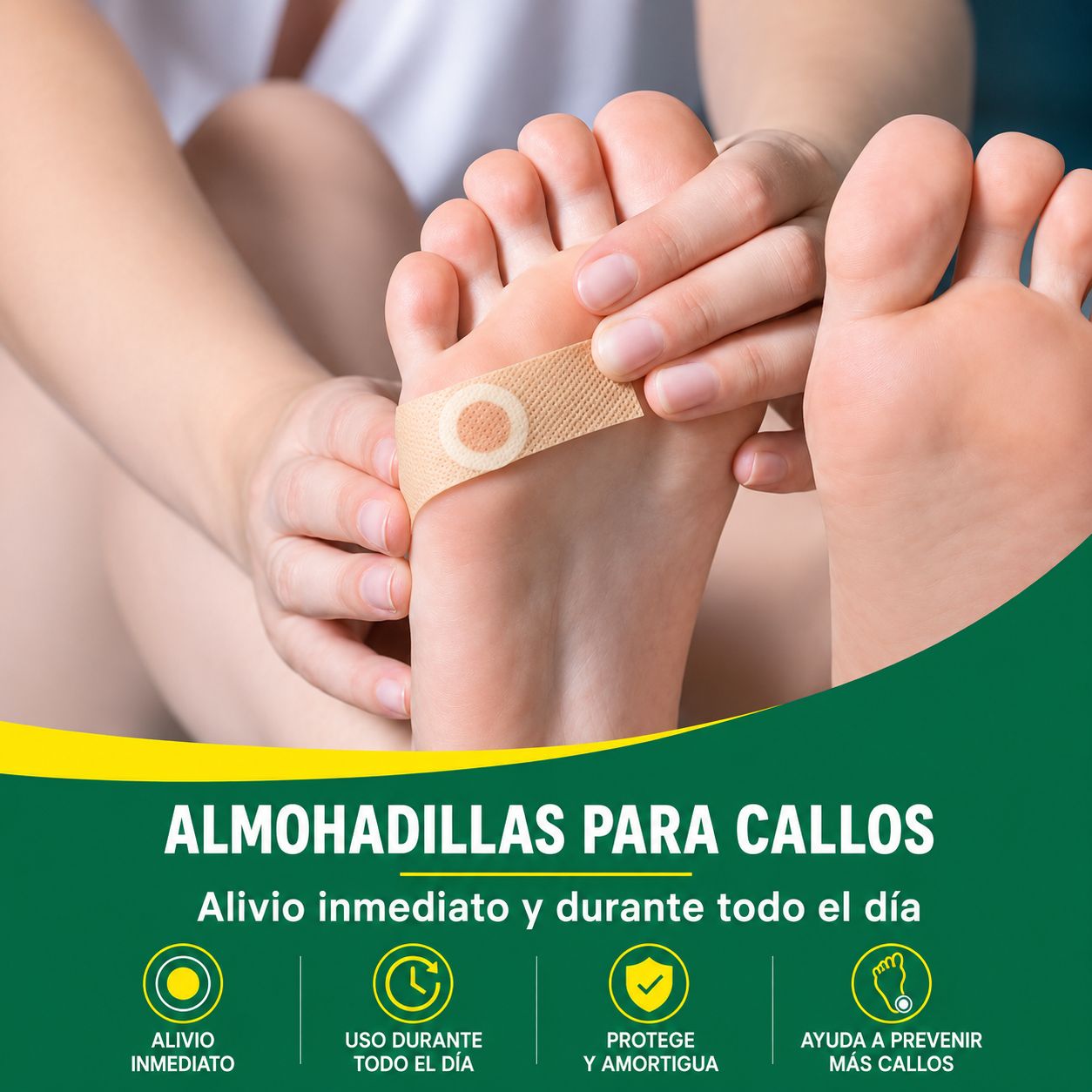 Parches removedor de callos, verrugas, ojo de pez, 20 pcs - Imagen 4