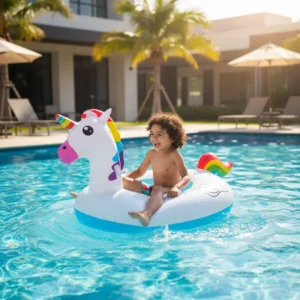 Inflable Flotador Unicornio 65 cm