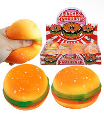 Juguete Antiestrés Squishy Hamburguesa